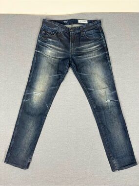 Ag Adriano Goldschmied Dylan Jeans in Dark Blue Wash